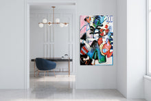 Load image into Gallery viewer, Original painting "Celestial Navigation", oil on canvas, 30" x 40"
