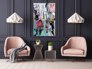 Original painting "Implied Requirement", oil on canvas, 24" x 36"