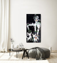Load image into Gallery viewer, Original Painting, &quot;Savior&quot;, oil on canvas, 24&quot; x 48&quot;

