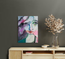 Load image into Gallery viewer, Original painting &quot;Unfinished Notes&quot; oil on canvas, 9&quot; x 12&quot;
