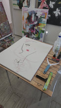 Load and play video in Gallery viewer, Original Painting, &quot;The Enchantress&quot;, oil on canvas, 22&quot; x 28&quot;
