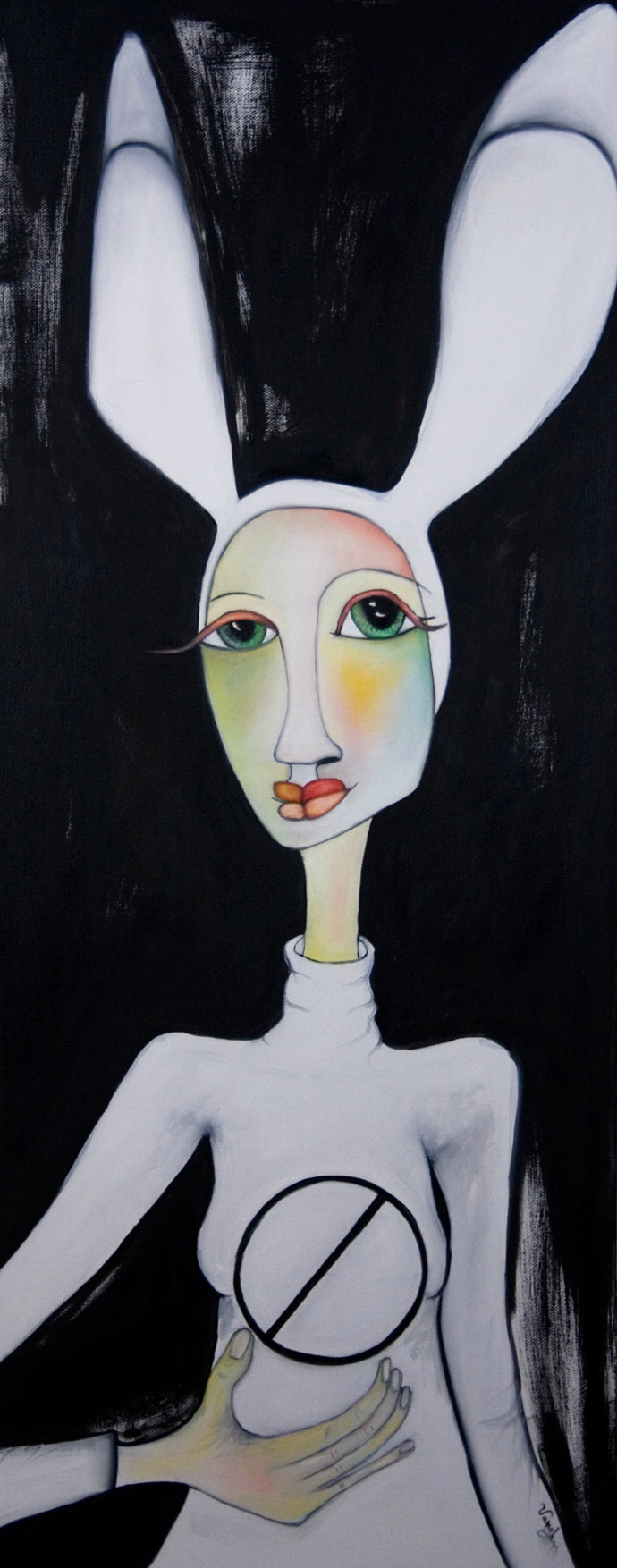 Original Painting, Filling The Void, oil on canvas, 12