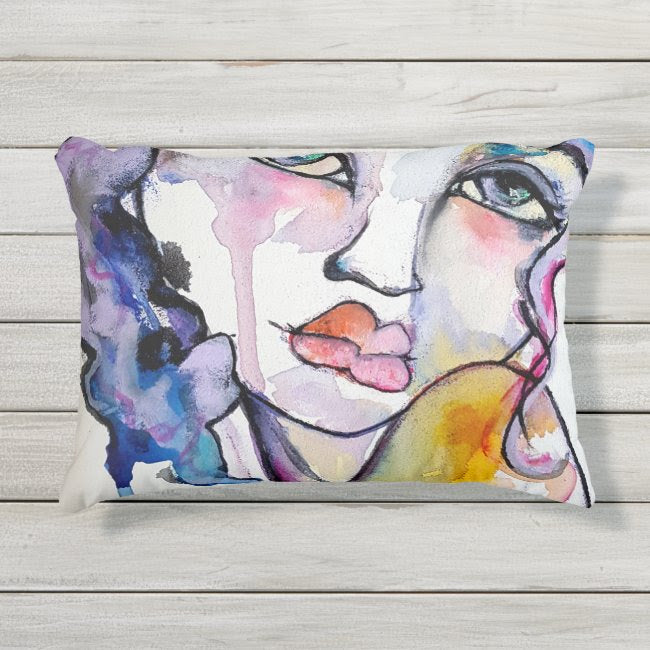 Artful Pillow, OUTDOOR, 12