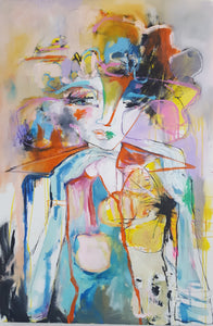Original painting "Sublime Luminosity", oil on birch panel, 24" x 36"