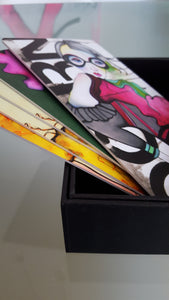 Printed Art Card, "Sixty", 4"x 6" x 1.0 mm thick substrate paper, Collectible, Frameable